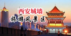 黑人大鸡巴插插视频中国陕西-西安城墙旅游风景区
